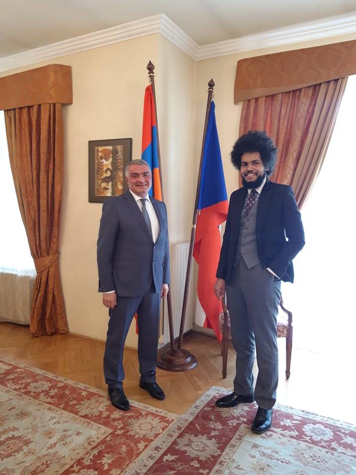 Ambassador Ashot Hovakimian’s meeting with the Member of the Chamber of Deputies of the Parliament of the Czech Republic Dominik Feri