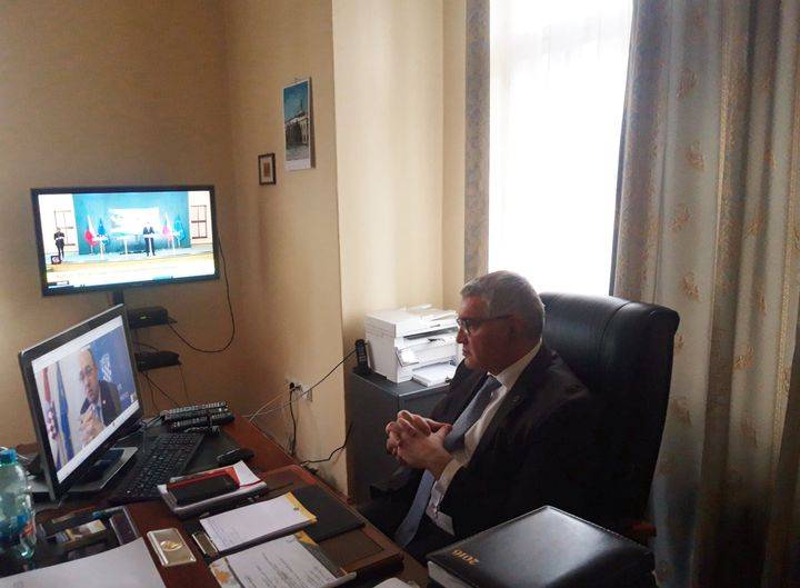 ՀՀ դեսպան Աշոտ Հովակիմյանի հանդիպումը Խորվաթիա-Հայաստան բարեկամական պատգամավորական խմբի նախագահ Դավոր Իվո Շտիրի հետ