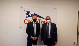 On November 30 Ambassador Ashot Hovakimian visited the office of the “Czech Trade” Agency, where he was received by the Director General of the Agency Radomil Doležal