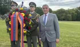Ambassador participated in the ceremony in commemoration of the 82th anniversary of the annihilation of the town of Lidice