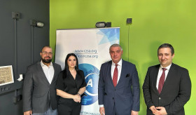 ՀՀ դեսպան Աշոտ Հովակիմյանը հանդիպումներ ունեցավ Բելգրադում գործող մի շարք վերլուծական կենտրոնների ներկայացուցիչների հետ