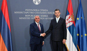 Դեկտեմբերի 9-ին ՀՀ դեսպան Աշոտ Հովակիմյանին ընդունել է Սերբիայի Արտաքին գործերի նախարար Մարկո Ջուրիչը