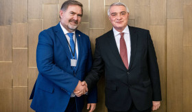 ՀՀ դեսպանի հանդիպումը Չեխիայի Խորհրդարանում Հայաստանի հետ միջխորհրդարանական բարեկամական խմբի նորընտիր նախագահի հետ