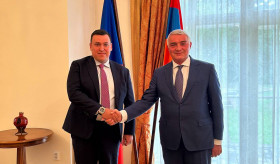 Դեսպան Աշոտ Հովակիմյանը հյուրընկալեց OMNIPOL Group հոլդինգի նորանշանակ գլխավոր գործադիր տնօրեն և տնօրենների խորհրդի նախագահ Արտեմ Մովսեսյանին