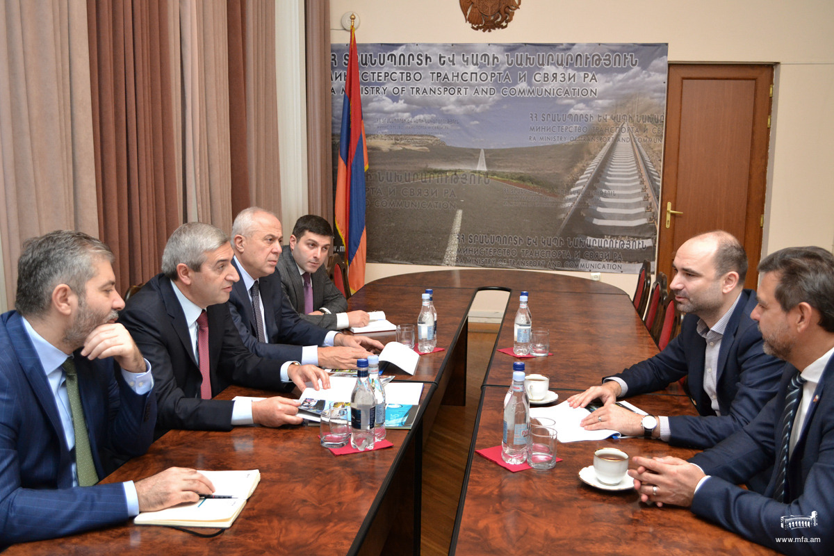 “Arriva Czech Republic” is Interested in the Project of the Single Route Network of Armenia