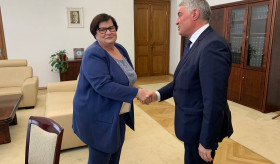 Դեսպան Աշոտ Հովակիմյանի հանդիպումը Չեխիայի արդարադատության նախարար Մարիյե Բենեշովայի հետ