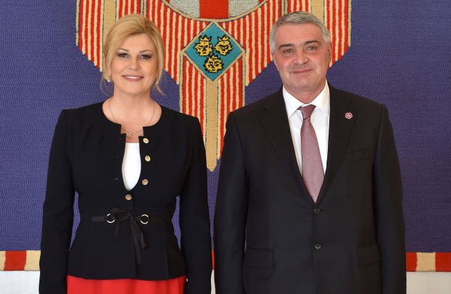 Դեսպան Հովակիմյանն իր հավատարմագրերը հանձնեց Խորվաթիայի Հանրապետության նախագահին