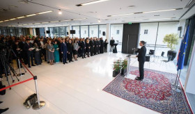ՀՀ դեսպան Աշոտ Հովակիմյանը մասնակցեց Սլովենիայում հավատարմագրված դիվանագիտական ներկայացուցչությունների ղեկավարների համար նախագահ Բորուտ Պախորի կողմից տրված տարեմուտի ավանդական ընդունելությանը