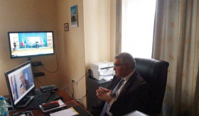 ՀՀ դեսպան Աշոտ Հովակիմյանի հանդիպումը Խորվաթիա-Հայաստան բարեկամական պատգամավորական խմբի նախագահ Դավոր Իվո Շտիրի հետ