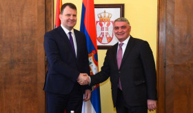 ՀՀ դեսպան Աշոտ Հովակիմյանը աշխատանքային այցով գտնվում էր Սերբիայի Վոյևոդինայի մայրաքաղաք Նովի Սադ քաղաքում