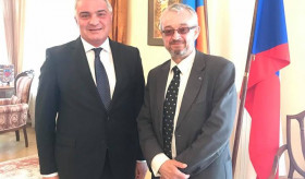 ՀՀ դեսպանություն այցելեց Չեխիայի Խորհրդարանի Պատգամավորների պալատի անդամ, Չեխիա-Հայաստան պատգամավորական բարեկամական խմբի նախագահ Մարեկ Բենդան