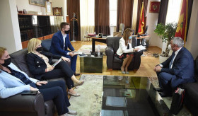 Ambassador of the Republic of Armenia to Montenegro Ashot Hovakimian was received by the Minister of Education, Science, Culture and Sports of Montenegro Vesna Bratić