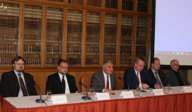 On October 5, the first conference of Czech Armenologists, dedicated to the 30th anniversary of Armenia's independence, and the official presentation of the Armenian Chair took place in the main hall of the Rectorate of the Charles University in Prague