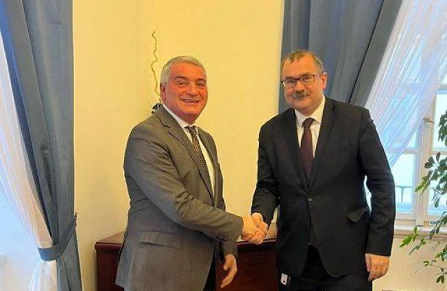 On January 10, Ambassador Ashot Hovakimian was hosted by the newly elected Chairman of the Committee on Security of the Chamber of Deputies of the Czech Parliament Pavel Žáček