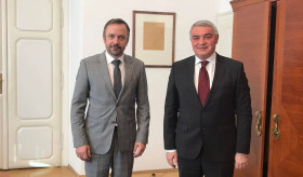 On January 20, Ambassador Ashot Hovakimian was received by the Chairman of the Foreign Affairs Committee of the Chamber of Deputies of the Czech Parliament Marek Ženíšek