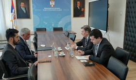 Working visit of the Ambassador of the Republic of Armenia Ashot Hovakimian to Belgrade