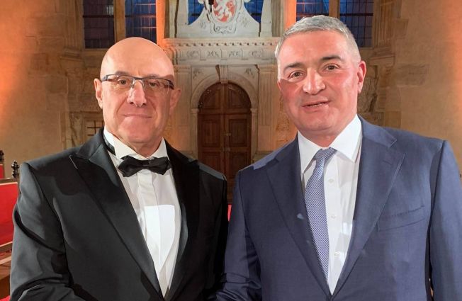 At the invitation of the President of the Czech Republic Miloš Zeman, Ambassador Ashot Hovakimian attended the ceremony of awarding the state decorations of the Czech Republic