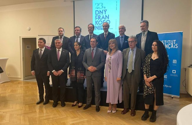 On March 21, Ambassador Ashot Hovakimian attended the solemn event dedicated to the International Francophonie Day at the French Institute in Prague