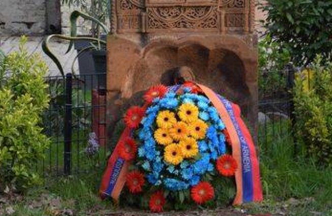 Within the framework of the commemoration of the 107th anniversary of the Armenian Genocide, a wreath laying ceremony took place in Belgrade