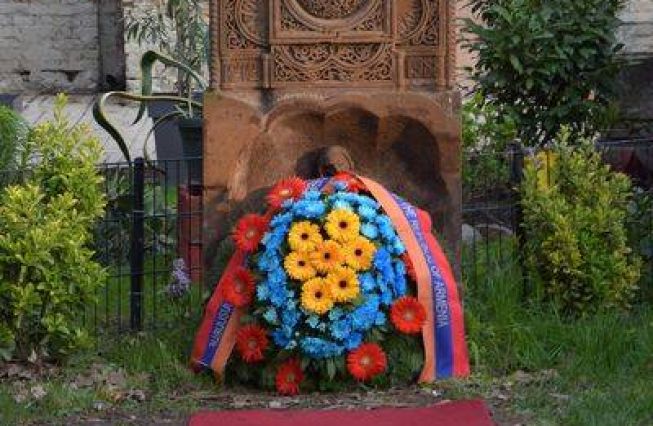 Within the framework of the commemoration of the 107th anniversary of the Armenian Genocide, a wreath laying ceremony took place in Belgrade