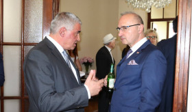 Ambassador Ashot Hovakimian attended a reception at the Croatian Embassy in Prague in honor of the Minister of Foreign and European Affairs of the Republic of Croatia Gordan Grlić Radman