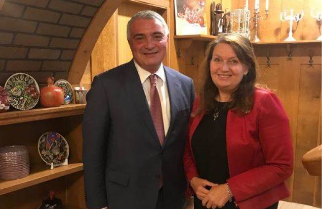 On August 23, Ambassador Ashot Hovakimian had a warm and meaningful meeting with the newly elected rector, the very first woman rector in the history of the Prague's Charles University, Professor Milena Králíčková