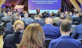 A conference entitled “Digital Partnership for Cybersecurity and Resilience in Regions” with the participation of the EU and EaP countries was held in the city of Telč