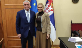 Ambassador to Serbia Ashot Hovakimian met with Serbian state officials