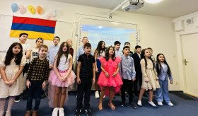 Ambassador Ashot Hovakimian took part in the event dedicated to Mother's Day at the Armenian Saturday School in Prague