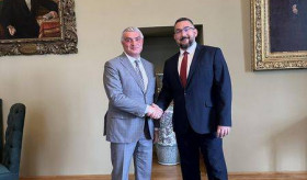 Ambassador Ashot Hovakimian was received by the Director General of the National Museum of the Czech Republic Michal Lukeš