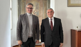 Ambassador Ashot Hovakimian was received by the Chairman of the European Affairs Committee of the Chamber of Deputies of the Czech Parliament Ondřej Benešík