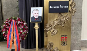 Ambassador Ashot Hovakimian participated in the funeral ceremony of the famous Czech journalist, writer, publicist, senator, and member of the European Parliament, Jaromír Štětina