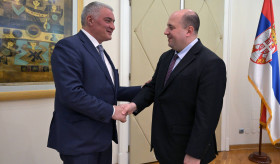 Ambassador of Armenia to Serbia Ashot Hovakimian was received by the Secretary General of the Ministry of Foreign Affairs of Serbia, Dušan Kozarev