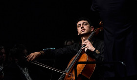 The exceptionally talented Armenian cellist Narek Hakhnazaryan gave his debut performance within the framework of the Leoš Janáček Festival