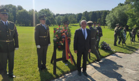 Ambassador Ashot Hovakimian participated in the official wreath-laying ceremony in commemoration of the 83th anniversary of the Nazi annihilation of the Czech town of Lidice