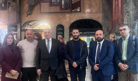 ՀՀ դեսպանը հանդիպեց Հայաստանի պատմության թանգարանի տնօրենի պաշտոնակատար Դավիթ Պողոսյանի, Ե․ Չարենցի անվան Գրականության և արվեստի թանգարանի տնօրեն Սյուզաննա Խոջամիրյանի և պատմական միջավայրի պահպանության ծառայության տնօրեն Արմեն Հովհաննիսյանի հետ