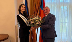 ՀՀ դեսպանն ընդունեց &laquo;Հայաստանի գեղեցկուհի&raquo; 2026 ազգային գեղեցկության մրցույթի հաղթողին