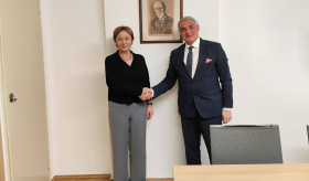 Meeting of Ambassador Ashot Hovakimian with the newly appointed Director General for European Affairs at the Czech MFA