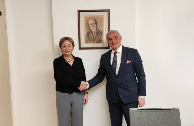 Meeting of Ambassador Ashot Hovakimian with the newly appointed Director General for European Affairs at the Czech MFA