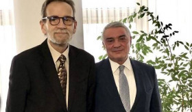 Ambassador Ashot Hovakimian was received by the Director General for the Security and Multilateral Issues of the Ministry of Foreign Affairs of Czechia Martin Povejšill