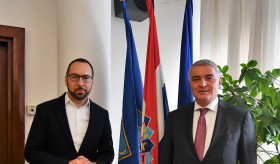 Ambassador Ashot Hovakimian was received by the Mayor of Zagreb Tomislav Tomašević
