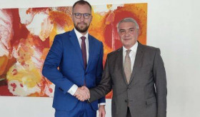 Ambassador Ashot Hovakimian was received by the Mayor of Prague 6 Jakub Stárek