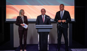 Հոկտեմբերի 30-ին Բելգրադի Հիլթոն հյուրանոցում տեղի ունեցավ ընդունելություն՝ նվիրված Հայաստանի Հանրապետության Անկախության 34-րդ տարեդարձին