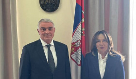 ՀՀ դեսպանի հանդիպումը Սերբիայի Հանրապետության շրջակա միջավայրի նախարարության պետական քարտուղարի հետ